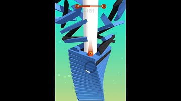 Stack Ball 3D  Level 210 Gameplay (iOS,Andriod) #shorts