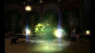 FFXIV ARR - Arcanist Summon Animation