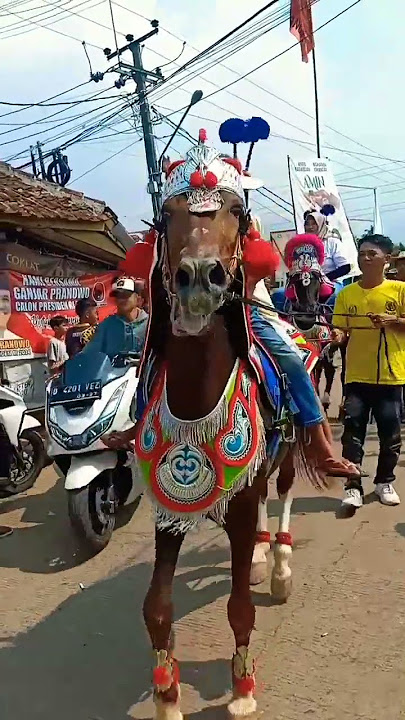 Kuda Renggong Ajojing Pandai Joget #shorts