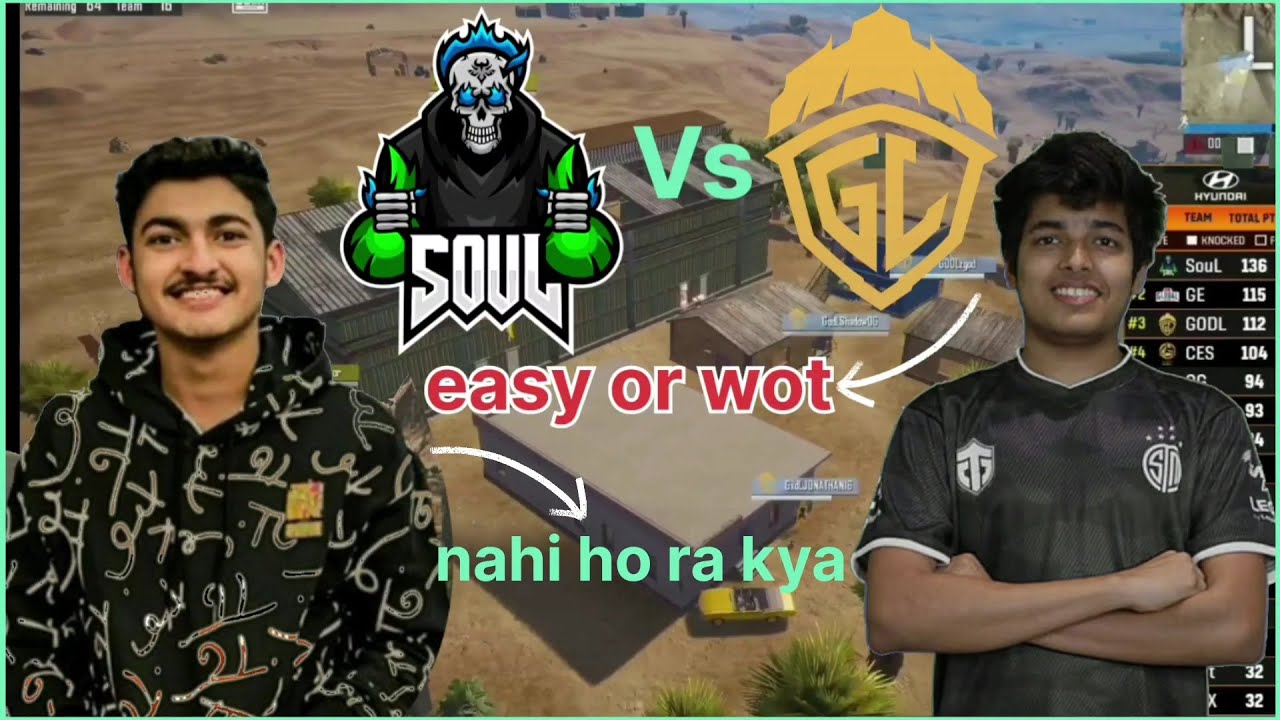 top 7 moments of Godlike vs Soul in BGMS lan event | Godl vs Soul ...