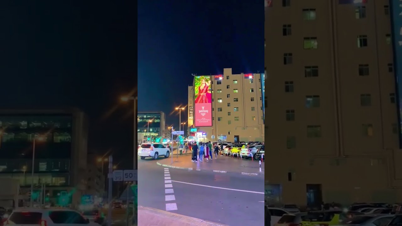 #meenabazaar#dubai#uae#🇦🇪🇦🇪#✈️✈️#nightview#beautiful #place#vairalvideo#travel#vlog@JulianaBaltar