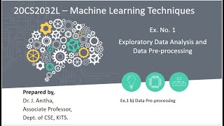 Ex1b Data Pre-processing