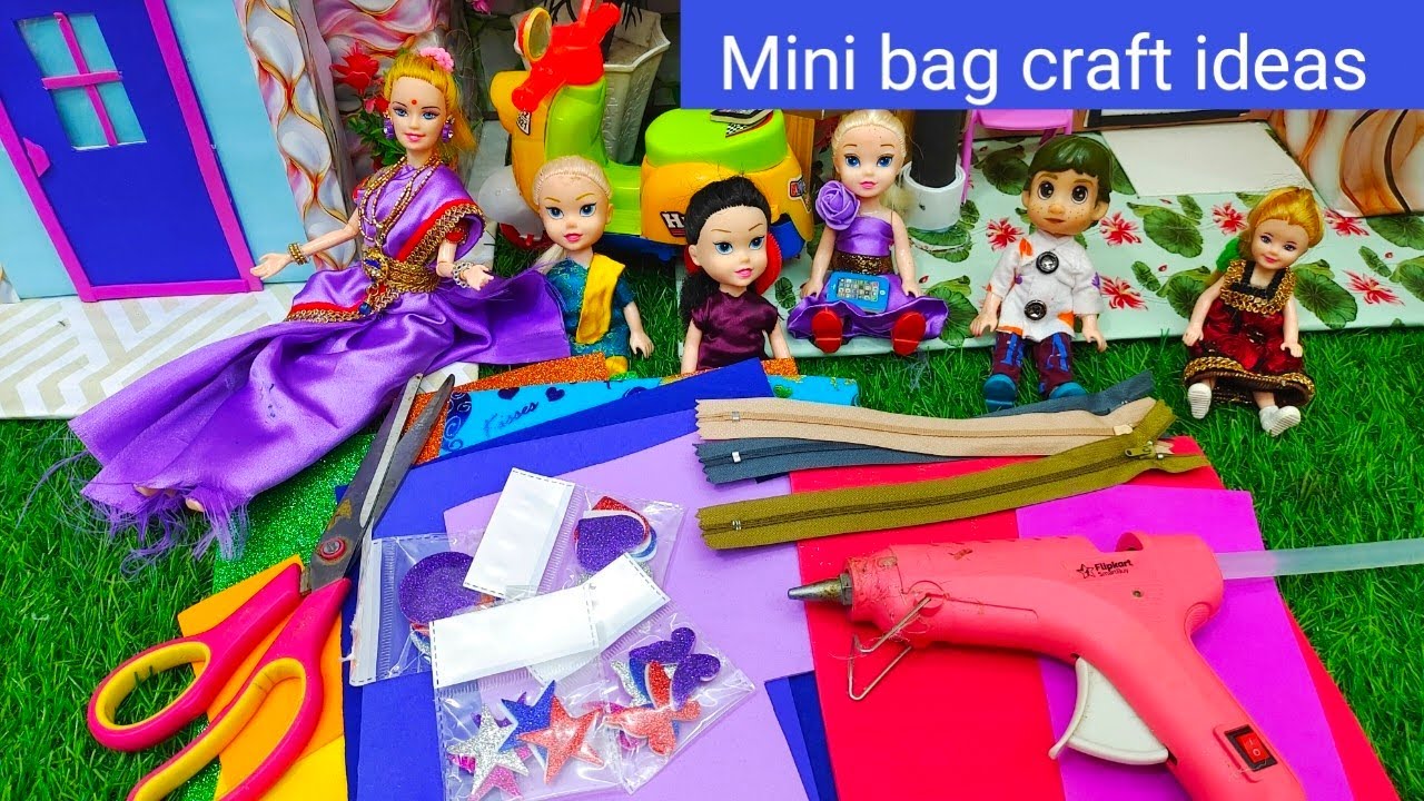 Mini bag craft ideas| My Barbie Shows