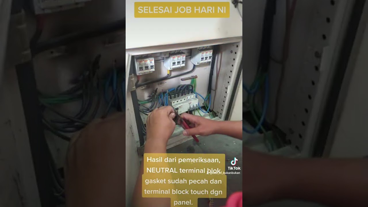 Terminal Block Neutral Burnt