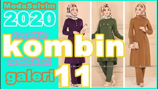 Modaselvim Tesettür Kombin Modelleri 2020 Galeri 11 Tesettür İkili Takım