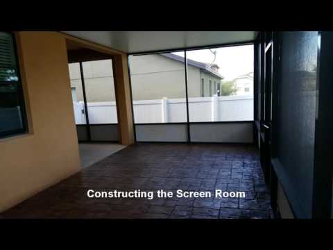 Building a Screen Room