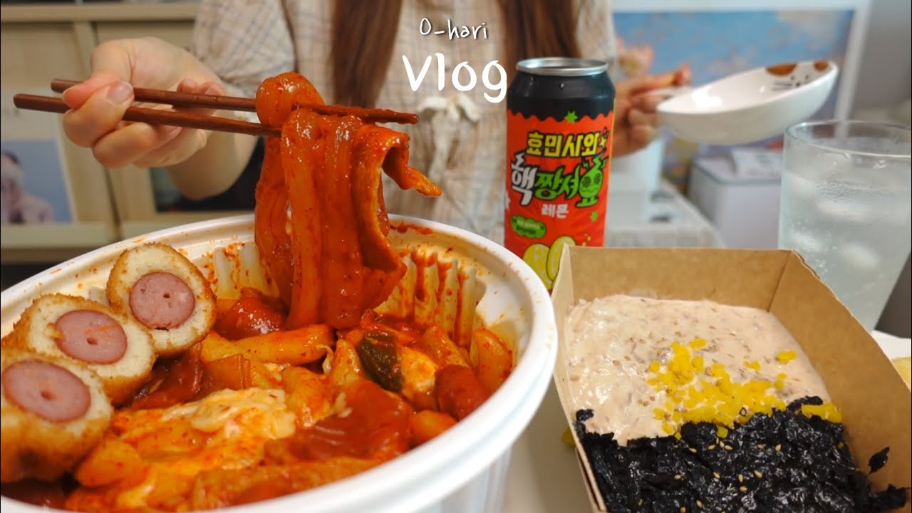 ОСТРЫЕ КОРЕЙСКИЕ ТОКПОККИ. What I eat in a week in Korea