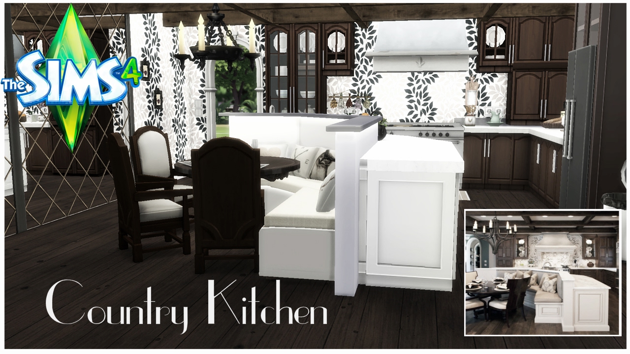 The Sims 4 : Country Kitchen : Recreation:  Download