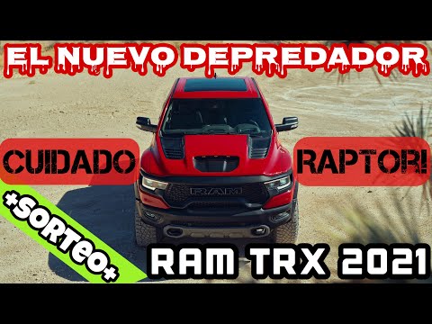 LA T-REX YA TIENE A SU PRESA. RAM TRX 2021: MUCHISIMO MÁS QUE UNA RAM 1500 CON UN HELLCAT + SORTEO