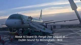 Aer Lingus Flight from Dublin to Birmingham