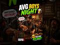 Avg Boys Night in the Hood 🤠 | RDR2 Short 🍻🔥 | #rdr2 #rdr2gameplay #ps5 #funny #arthurmorgan