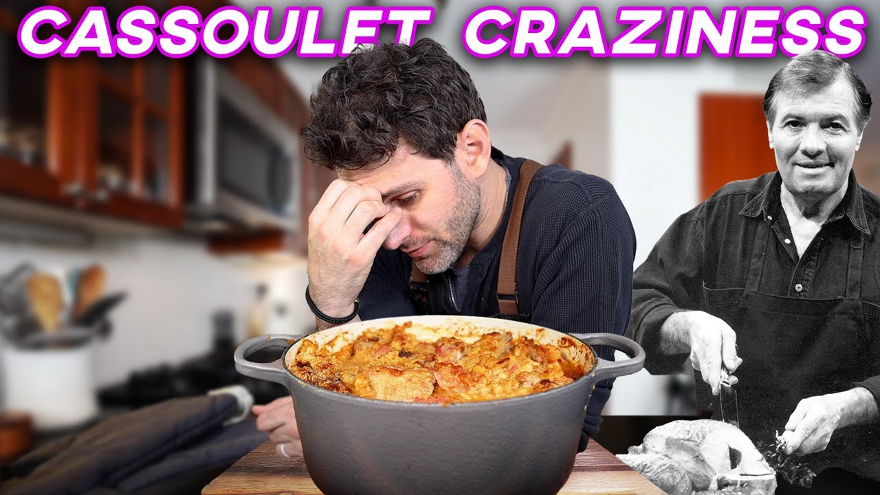 Jacques Pepin's Duck Cassoulet is something you need to see to believe