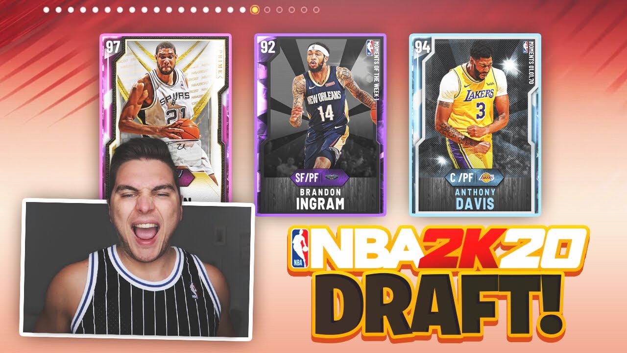 The Random SITE Draft! NBA 2K20 MyTeam Draft Mode - YouTube