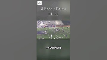 Corner technique in 2-Read/Palms coverage: Protecting the Hole Shot. #ArtofX #DBU #football #shorts