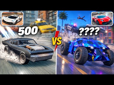 ECDS Batmobile VS UCDS Batmobile 😱| Which is Faster? 🤔