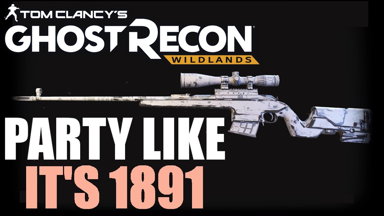 GHOST RECON WILDLANDS - M1891 Sniper Rifle Bullet Drop Test - Is it the Best?