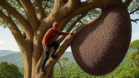 Master climbing skills to harvest wild mad honey from dangerous heights