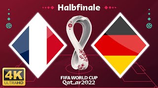 Fussball WM 2022 · Halbfinale | Frankreich – Deutschland (nicht Marokko 😉)