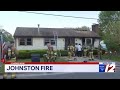 Crews knock down house fire in Johnston