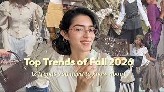 Details TOP 12 TRENDS OF FALL 2O26 - Autumn styling | Boho Revival | Back to school styles | Trending Colors News