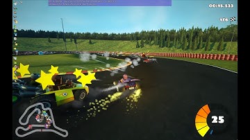 First Play of Ampfing by CrystalDaEevee and Playing the Revised X-Kart 1 by M. Cords - SuperTuxKart