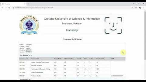 Transcript Generator Part 17-F Transcript Complete ASP NET MVC C# C Sharp