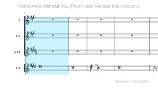 Video thumbnail of "🎶 Marooned Without You (From Joe Versus The Volcano) 🎸🎸"
