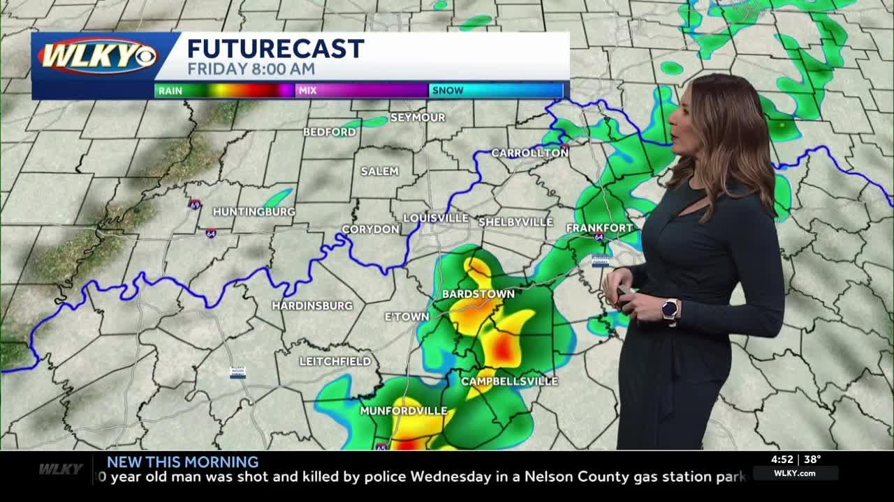Warmer with Spotty Showers Thursday - YouTube