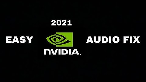 Easy fix for no audio glitch nvidia shadowplay!