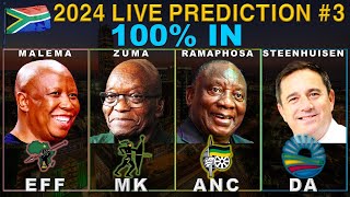 South Africa | General Election LIVE Projection/Prediction/Forecast #3 2024 Results
