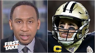 Stephen A. reacts to Drew Brees announcing his retirement from the NFL after 20 seasons | First Take