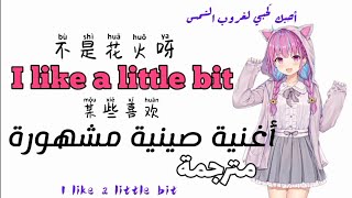 某些喜欢 I like A Little Bit - 不是花火呀-[مترجمة]- أغنية صينية 动态词