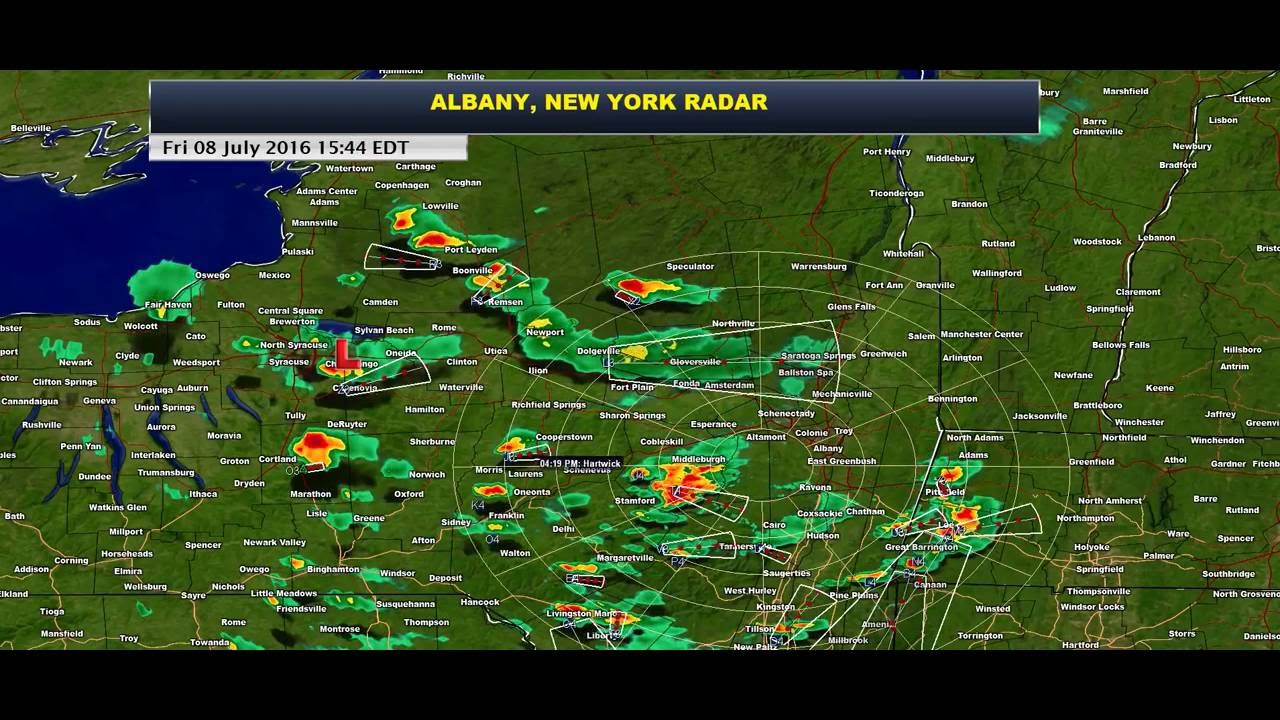 Albany NY Radar Loop YouTube