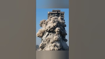 Horrifying video captures massive building collapse