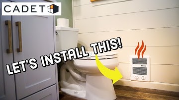 How to Install a Cadet Wall Heater | Bathroom Heat