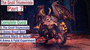 Bless Unleashed: Gameplay: Part 7: Arena Battle: The Gnoll Triumvirate