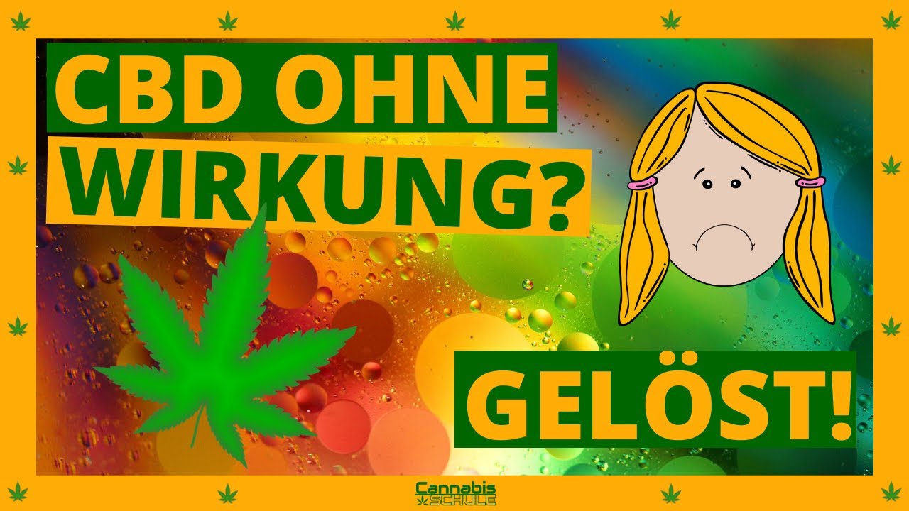 CBD Öl wirkt nicht? Das sind die häufigsten Gründe