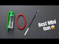 Easy DIY Toy | Pen Cap Aur Rubber Band Se Mini Toy Gun 🔥 | Mini Toy Gun Kaise Banaye 😱 |