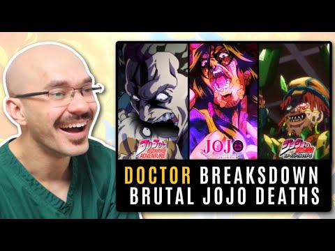Doctor Breaks Down JoJo's Bizarre Adventure DEATHS | Part 1-5