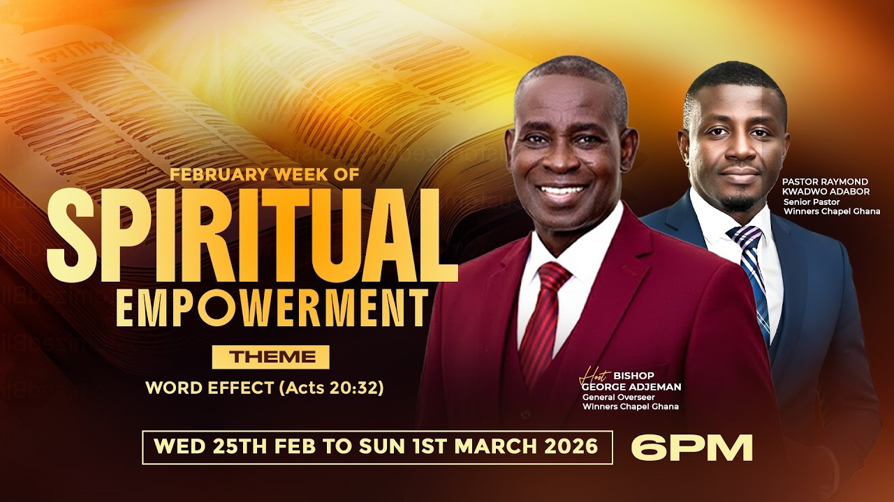 EARLY ENCOUNTER & WEEK OF SPIRITUAL EMPOWERMENT || FINAL DAY || PASTOR RAYMOND ADABOR || 01/03/2025