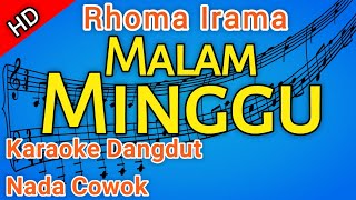 Rhoma Irama - Malam Minggu Karaoke Dangdut | HD