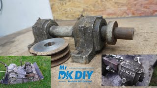 Do not throw away Old SKF Pillow Block Bearings / Homemade Vibrating plate compactor