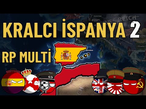 GÜN İNTİKAM GÜNÜDÜR HEARTS OF IRON 4   MULTIPLAYER İSPANYA #2