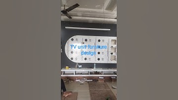 TV unit furniture design work progress #tvunitdesigns #furnituredesign #trending #carpenter #reels