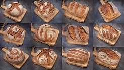 Sourdough Bread SCORING Techniques | Bread Scoring PATTERNS & DESIGNS