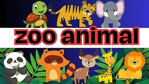 Educational Video | Zoo Animals | At the Zoo | English for Kids | Kids Vocabulary