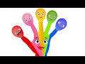 The Finger Family Song With Balloons + Fun Kids Songs - | Nursery Rhymes & Songs For Children