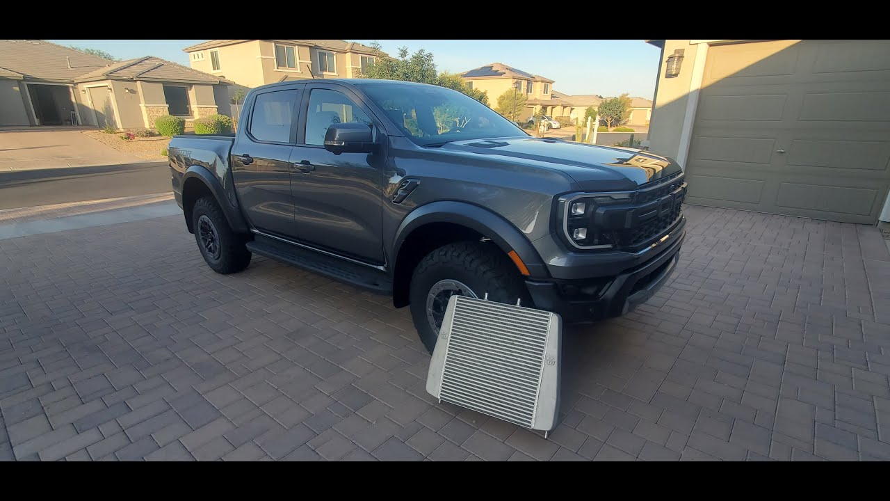 2025 Raptor Ranger Process West Stage 2 Intercooler Redline Hood Struts Control Arm Guards