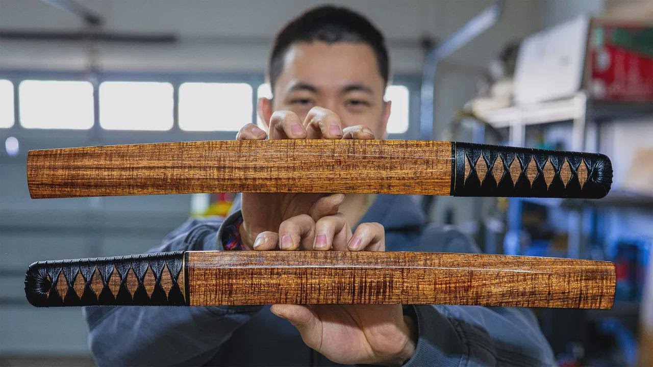 Wie entsteht ein Paar Tantos aus Damaststahl im Wert von $9.000?