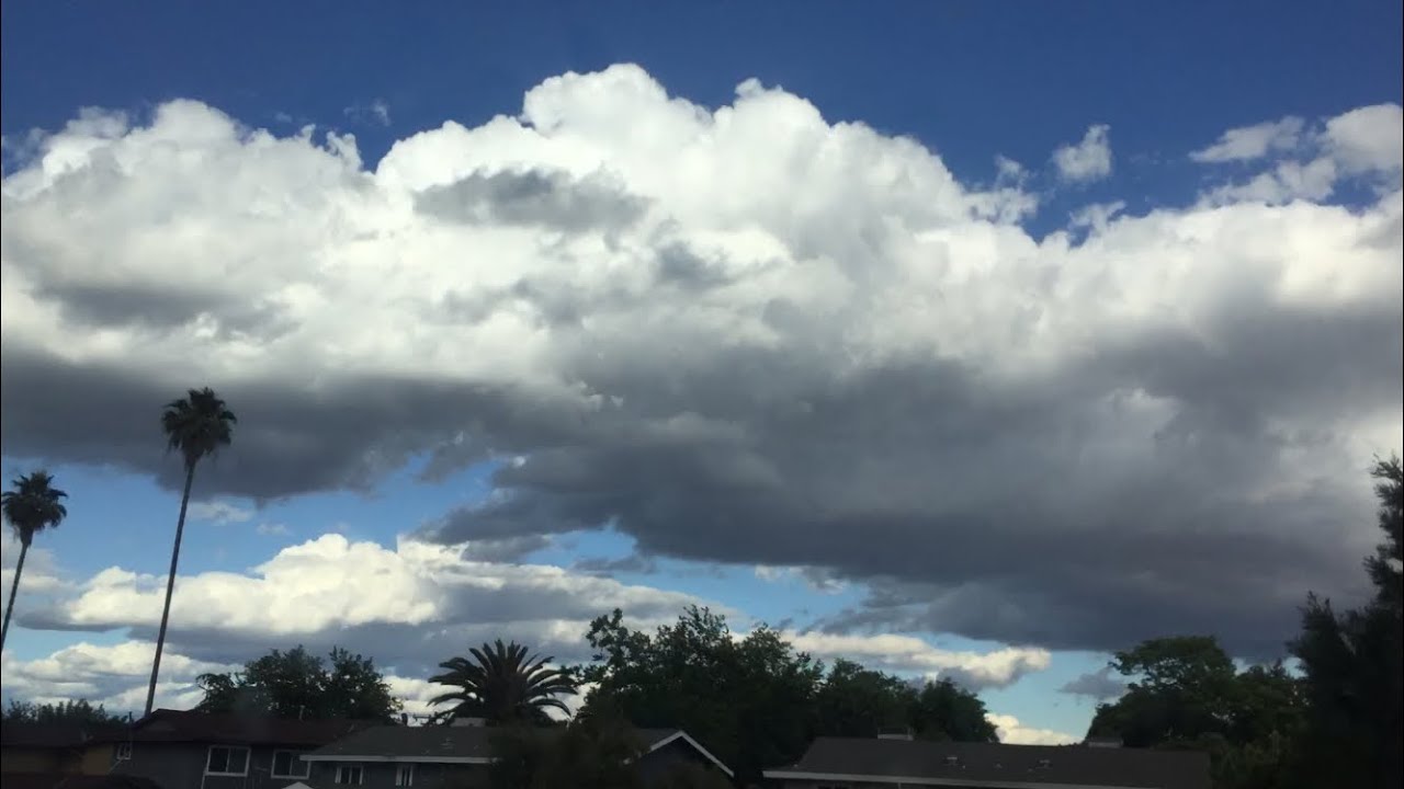 Partly Cloudy With Evening Convection Time Lapse 8:28am To 9:08pm May ...